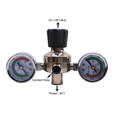 Nitrous Oxide Pressure Regulators rau Cream Chargers